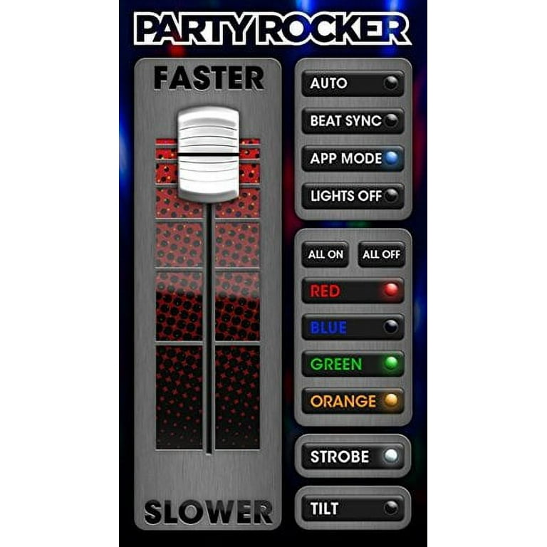 Haut-parleur de karaoké Bluetooth® avec spectacle de lumière ION Party  Rocker Effects - noir