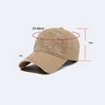 thumbnail image 2 of Seductiva Clothing Baseball Caps Baseball Hat Sun Caps Distressed Baseball Cap Dad Hats for Men Women Vintage Washed Cotton Trucker Hat Adjustable Profile Caps Women Baseball Hat for Outdoor, 2 of 2