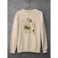 thumbnail image 3 of American Crossbills Sweatshirt Men -John James Audubon Designs, Male x-Large, 3 of 4