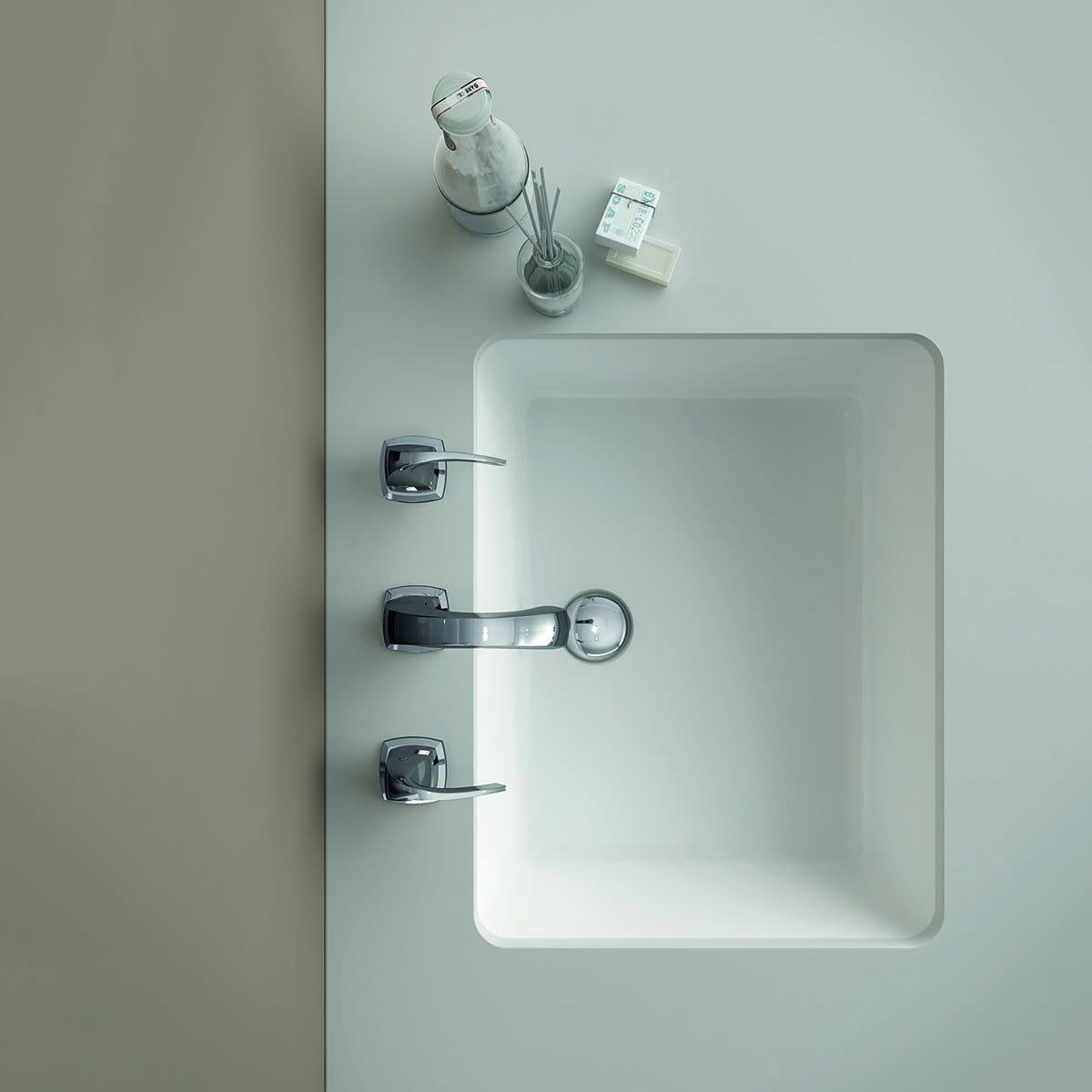 Ws Bath Collections Under TP 738 Under 21-7/8" Rectangle Ceramic Undermount Bathroom Sink