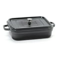 thumbnail image 1 of Heiss® Energy-Efficient Cast Aluminum Roaster Pan with Lid, 5 Quart, Gray, 1 of 1