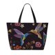 thumbnail image 2 of Disketp Humming Bird Bolsa de Playa de Gran Capacidad, Bolso Impermeable y a Prueba de Arena para Mujer, Ideal para Playa, Piscina y Natación, 2 of 7