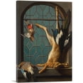 thumbnail image 1 of ARTCANVAS Still Life Of Game On a Window Ledge Canvas Art Print by Jean Baptiste Oudry - Size: 26" x 18" (1.50" Deep), 1 of 9