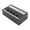 Black US Plug, variant on Suodoka MH400 Mini Audio Mixer, Ultra Low-Noise 4-Channel Line Mixer for Guitars Keyboards, Black US Plug (4.07 inches / 103.6 mm)