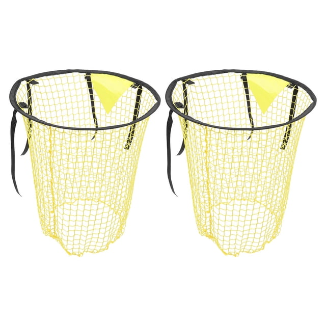 2PCS Goal Net Portable Soccer Goal Net Youth Soccer Practice Net Football Training Target Nets Backyard Kicking Nets Accuracy Training Nets Small Football Nets for Target Practice