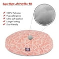 thumbnail image 2 of Majestic Pet | Charlie Round Pet Bed For Dogs, Removable Cover, Salmon, Medium, 2 of 5