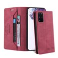 thumbnail image 3 of Dteck Wallet Case For Samsung Galaxy S20 Plus,Shockproof Flip Leather Card Slots Kickstand Phone Protector Case Cover,For Samsung Galaxy S20+,Red, 3 of 7