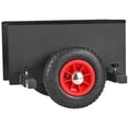 thumbnail image 2 of Heavy-Duty Panel Dolly with 600LBS Capacity, 8" Pneumatic Wheels & Adjustable Clamp - All-Terrain Moving Cart for Drywall Sheets and Material Handling, 2 of 11