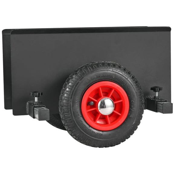 600LB Capacity Professional Drywall Mover with Pneumatic Wheels - Adjustable Panel Dolly for Sheet Materials Transport on Rough Surfaces
