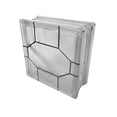 thumbnail image 2 of vidrio block deco octagonal 19 x 19 x 8 cm index, 2 of 6