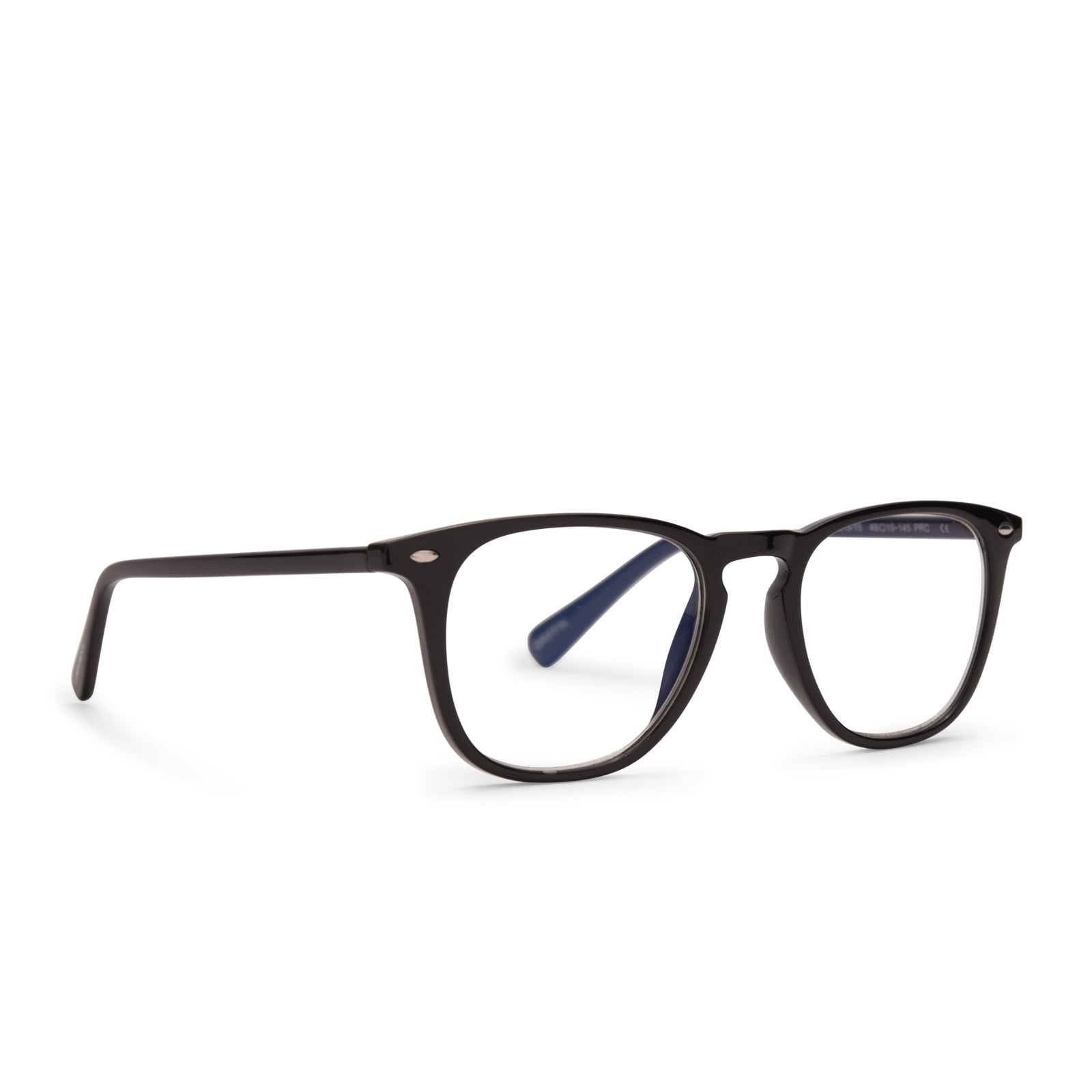 Compliments by DIFF Eyewear Griffin Blue Light Reading Glasses Black +3.0