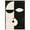 Gallery Wrapped, variant on Divided Self I Canvas Modern Face Abstract by Art Remedy, Gallery Wrapped, 10 x 15