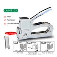 thumbnail image 1 of 5 In 1 Heavy Duty Stapler For DIY Home Decoration Furniture Stapler Rivet Tool Manual Nail Gun With Staples Nailer, 1 of 7