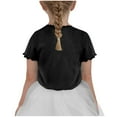 thumbnail image 4 of THDHVS Girls Shirts, Cute Tops for Teen Girls, Girls 4-Piece Summer Tops Fashionable Short Sleeve T-Shirt Casual Daily Shirt for Kids Assorted Colors Black 5-6 Years, 4 of 4