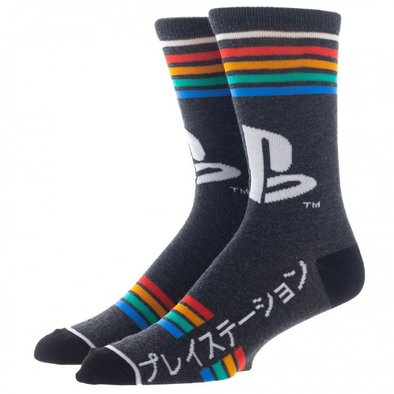 PlayStation Classic 3 Pair Pack of Crew Socks Box Set