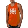 thumbnail image 1 of Wild Bobby, Best Dad Ever Daddy Husband, Father's Day, Men Graphic Tank Top, Orange, Large, 1 of 3