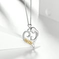 thumbnail image 6 of Beautlace 925 Sterling Silver Mother Necklace Pendant for Women,Love Heart Mom Necklace Birthday Mother's Day Gifts Jewelry Gift for Mom, 6 of 6
