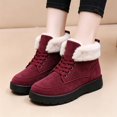 thumbnail image 2 of Noothes Warm Winter Boots for Women, Fleece Lined High Top Ankle Booties Non Slip Platform Snow Boots for Ladies Cold Weather Comfortable Outdoor, 2 of 8