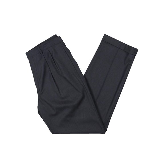 Lauren Ralph Lauren Mens Nibbs Pleated Cuffed Hem Dress Pants