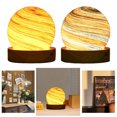 thumbnail image 3 of Atmósfera Ligera 3D Starry Night Light Enchufe USB en Suave para La Del, 3 of 9