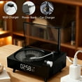 thumbnail image 4 of ST-CARE Rechargeable Vintage Portable CD Player with Bluetooth for Home, Black, 4 of 7