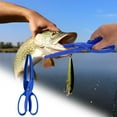 thumbnail image 5 of Scissor Type Fish Pliers 1PC Secure Grip Fishing Tool 9.80x3.10in,Ergonomic Plastic Control Clamp for Safe Catch Handling(Dark Blue),Ccwuwei, 5 of 9