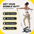 thumbnail image 5 of Twist Stepper ZIWWVY con bandas de resistencia Capacidad 300 libras Altura de paso ajustable, 5 of 5