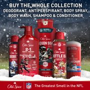 Old Spice NFL Holiday Gift Pack for Men - Antiperspirant, Body Wash & Spray