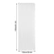thumbnail image 2 of Cortina semitransparente blanca hueca, cortina de panel de gasa de ventana transpirable para dormitorio, sala de estar, 1 pieza, 100x130cm Advancent LF0159-01B, 2 of 7