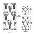 thumbnail image 3 of Three-Piece Towel Set Face Towel Towel Set Hand Towel Bath Towel Cotton Bath Towels Bath Towel Sets Hand Bath Towels Black Elephant Seamless, 3 of 8