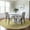 Honey, variant on Addison Rugs Chantille Indoor/Outdoor Transitional Striped Silver Washable Round Rug, 8' x 8'