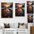thumbnail image 4 of Designart "Lake Sunrise Canada Moraine" Canada Floater Framed Canvas Print, 4 of 7