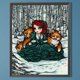thumbnail image 3 of Pintura de diamante 5D DIY Kit de taladro de forma especial parcial decoración de niña 45x55cm, 3 of 9