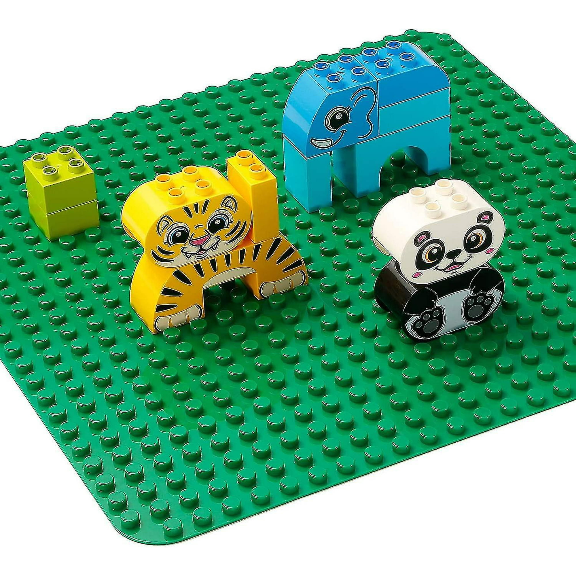 38x38 Base Plate 2 Large Base Plates Duplo Base Plate Compatible With All Brands For The Assembly And Display Of Basic Plates Walmart
