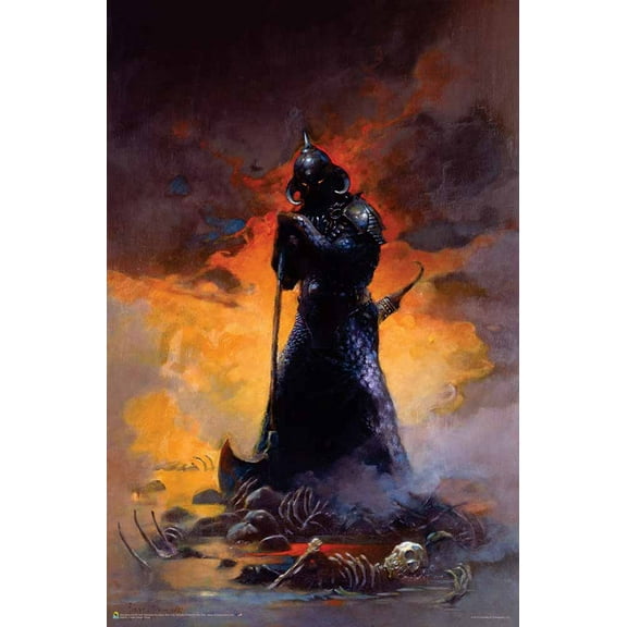 Scorpio Posters Frank Frazetta Death Dealer Three 24" x 36" Poster
