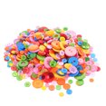 thumbnail image 4 of Miangastore Round Plastic Sewing Buttons Assorted Color 660Pcs 1.6X1.2X1.2In, 4 of 9