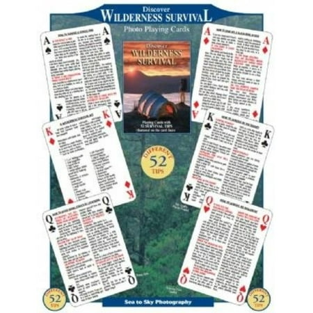 Wilderness Survival Playing Cards, How to survive a forest fire. By SEA and (Best Wilderness Survival Games)