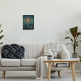 thumbnail image 2 of Stupell Industries Mermaid Fish Swirling Painting Fairy Tales & Fantasy Painting Black Framed Art Print Wall Art, 2 of 8
