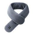 thumbnail image 1 of Electric Heated Scarf USB Intelligent Neck Warmer for Cycling Camping (Grey), 1 of 4