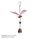 thumbnail image 2 of KAKOWELY 1Ud Colgante Decorativo Campana De Rosa Para Patio Puerta Y Café, 2 of 8