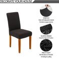 thumbnail image 3 of Lojalitet Fundas Elásticas para Sillas de Comedor - Juego de 4 Fundas Universales Extraíbles y Lavables para Asientos de Sillas Protector para Cocina, Ceremonia, Boda, Banquete, Hotel y Fiesta, 3 of 5