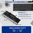 thumbnail image 2 of Batería para laptop Eafinesy L18C4P71 15,36 V 51 Wh de 4 celdas, 2 of 8