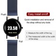 thumbnail image 5 of Uxcell Stainless Steel Mesh Watch Band 22mm Quick Release Metal Replacement Strap Adjustable for Men Women, Blue, 5 of 7