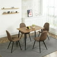 thumbnail image 2 of Homycasa Dining Chairs-PU Leather Upholstered Kitchen Chairs-Comfortable Seat, 2 of 13