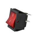 thumbnail image 4 of 2X Red Light Illuminated 4 Pin DPST ON/OFF Snap in Rocker Switch 16A 20A 250V AC, 4 of 8