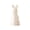 White, variant on Uanit Cute Bunny Shaped Easter Ornament Ceramic Handicraft - Handmade Bunny and Egg Figurines for Home Decorative Display, Spring Festival Table Centerpiece and Shelf Decor