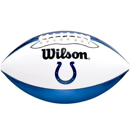 Wilson NFL Game Logo Jr. Football, Indianapolis Colts