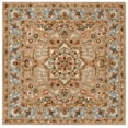 thumbnail image 2 of SAFAVIEH Classic Jilliean Oriental Wool Area Rug, Beige/Light Blue, 8' x 8' Square, 2 of 9