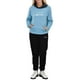 thumbnail image 1 of Gibobby Conjunto de Pantalones para Mujer Conjunto de ropa deportiva informal para mujer, chándal con capucha y estampado de frecuencia de del corazón, ropa d(BU1,XL), 1 of 5