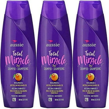 Aussie Shampoo 7-N-1 Total Miracle 12.1 Ounce (358ml) (3 Pack)